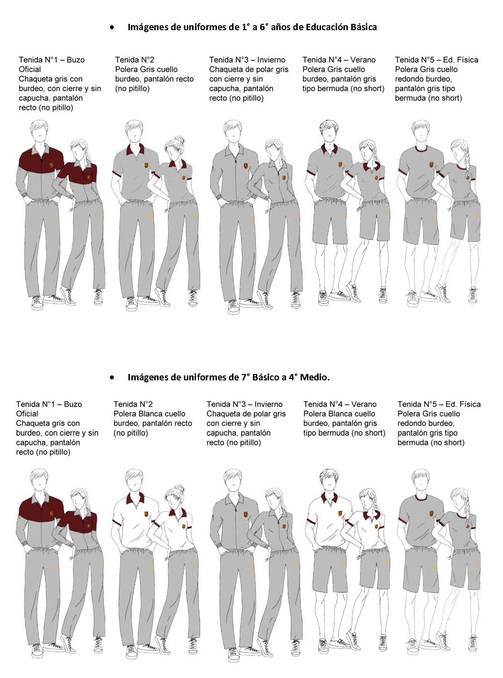 uniformes